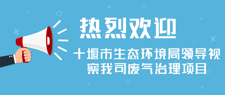 熱烈歡迎十堰市生態(tài)環(huán)境局領(lǐng)導(dǎo)視察我司廢氣治理項目